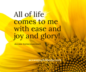 access consciousness mantra