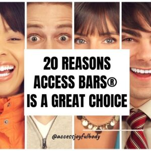 20 reasons access bars therapyare a great choice
