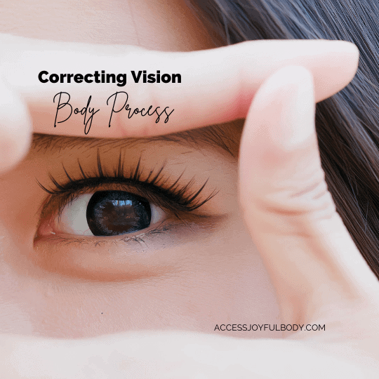 Correcting Vision Body Process from Access Consciousness — natural energetic eye health technique
